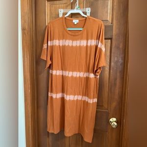 Amazon the drop tie dye dress brand new without tags xl